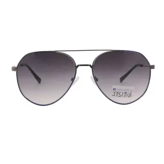 High Quality Custom Fashion Polarized Transparent Silicone Nose Pad  Retro Metal Sunglasses